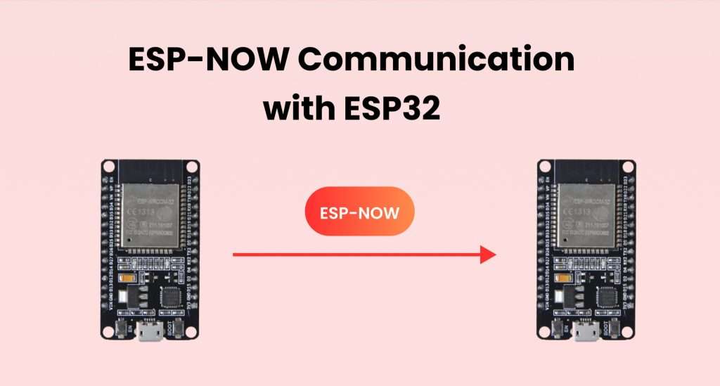 ESP32 one way communication using ESP-NOW protocol