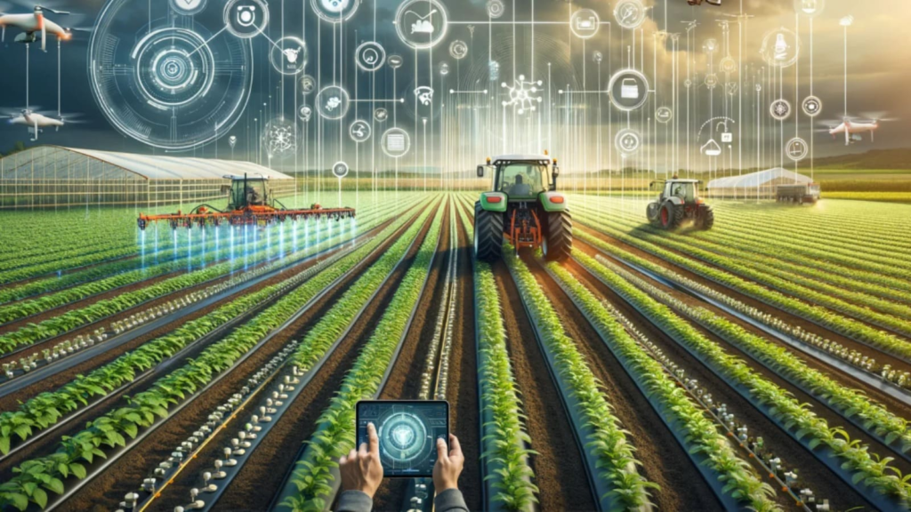 smart farming technology improving agricultural yield and efficiency