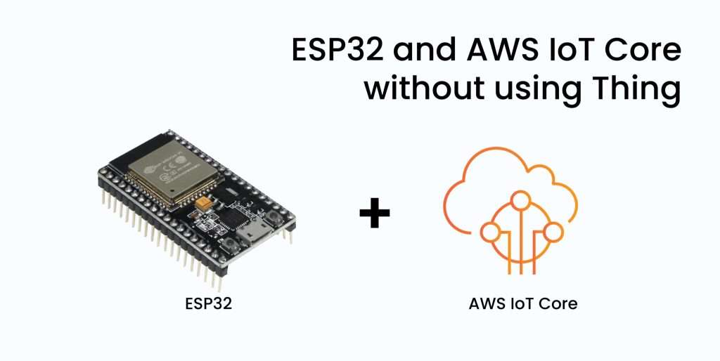 ESP32 connected to AWS IoT Core without using IoT Thing