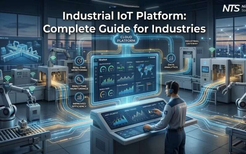 Industrial IoT Platform for real-time monitoring and industrial automation