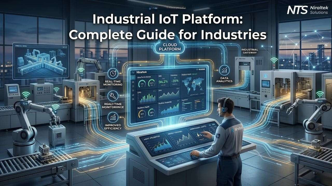 Industrial IoT Platform for real-time monitoring and industrial automation