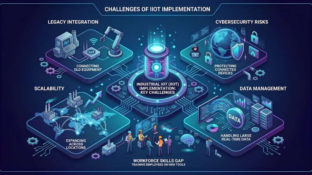 Challenges of Implementing an Industrial IoT Platform