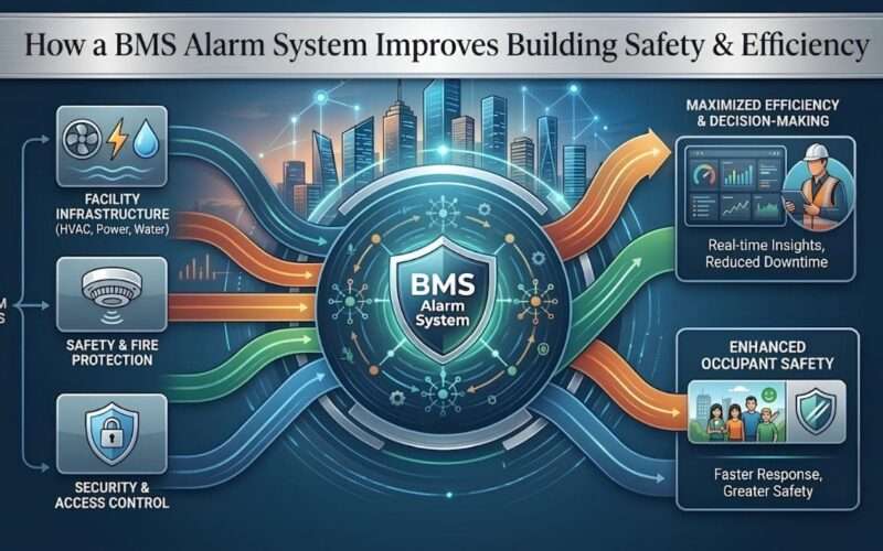 How a BMS Alarm System Improves Building Safety & Efficiency