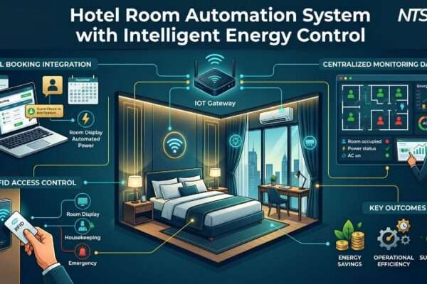 Hotel Room Automation System with Intelligent Energy Control