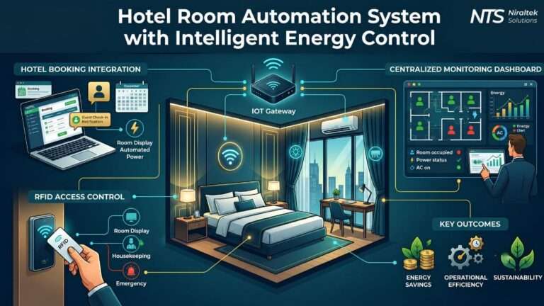 Hotel Room Automation System with Intelligent Energy Control
