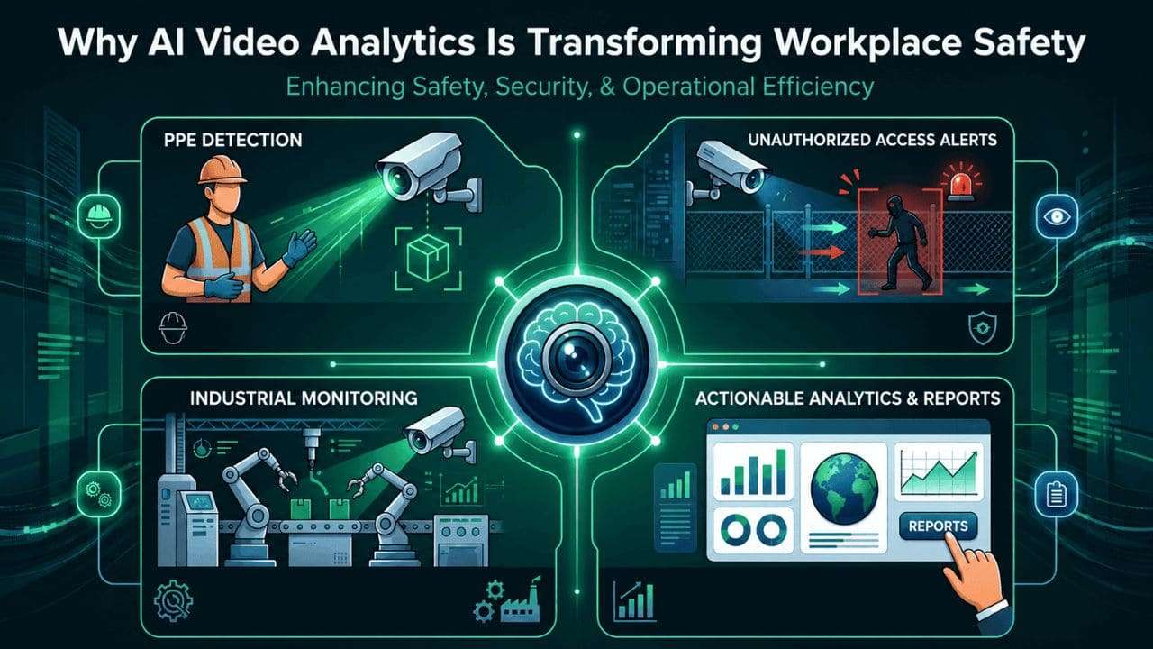 Why AI Video Analytics Is Transforming Workplace Safety