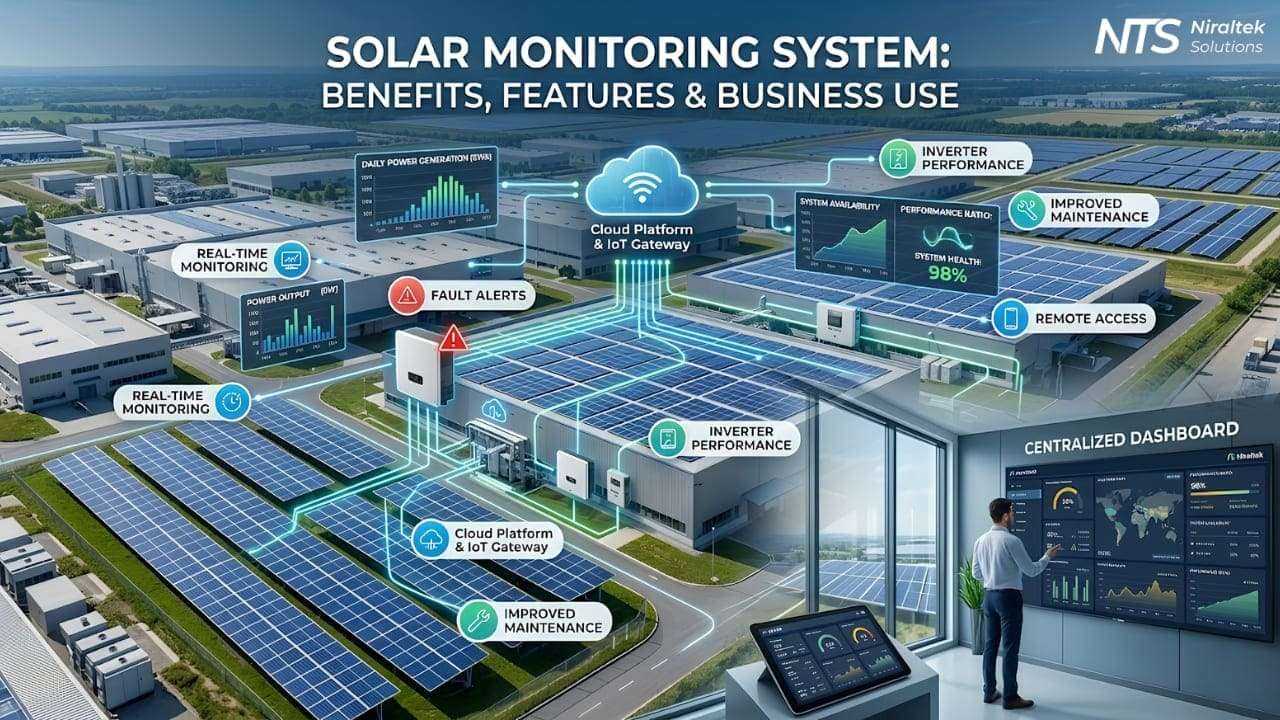 Solar Monitoring System: Benefits, Features & Business Use