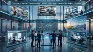 Custom AI and ML Development Services for Enterprise Business Growth 