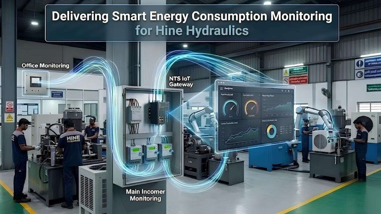 Delivering Smart Energy Consumption Monitoring for Hine Hydraulics