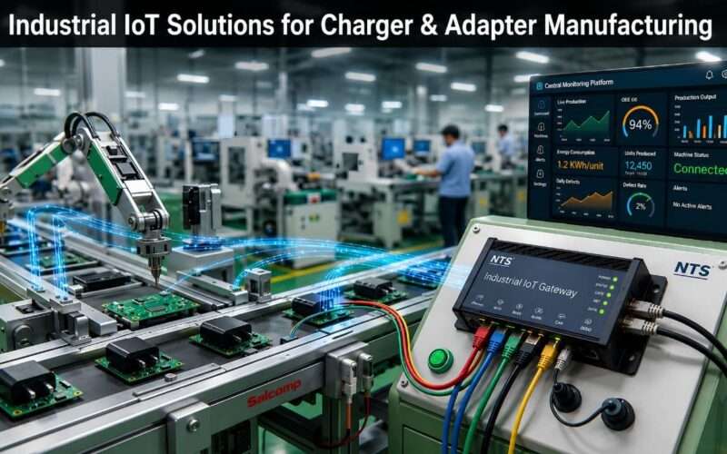Industrial IoT Solutions for Charger & Adapter Manufacturing