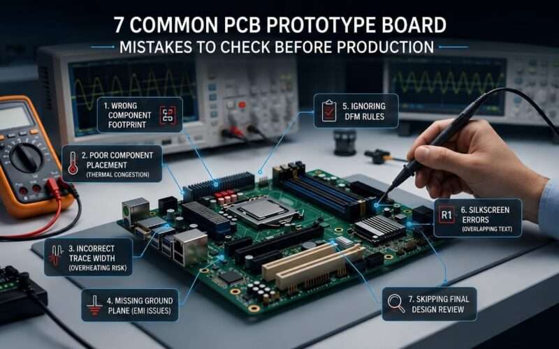 7 Common PCB Prototype Board Mistakes to Check Before Production
