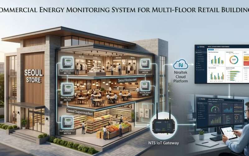 Commercial Energy Monitoring System for Multi-Floor Retail Buildings