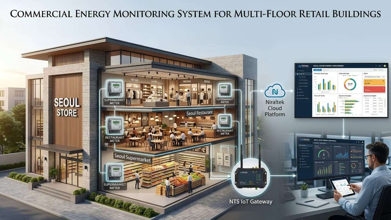 Commercial Energy Monitoring System for Multi-Floor Retail Buildings