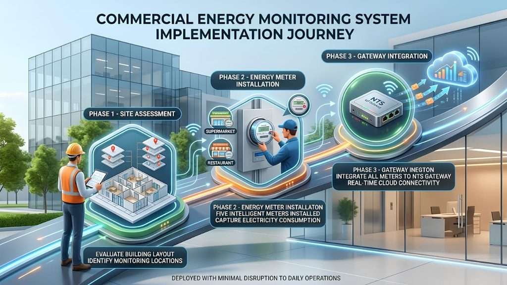 Commercial Energy Monitoring System
Implementation
