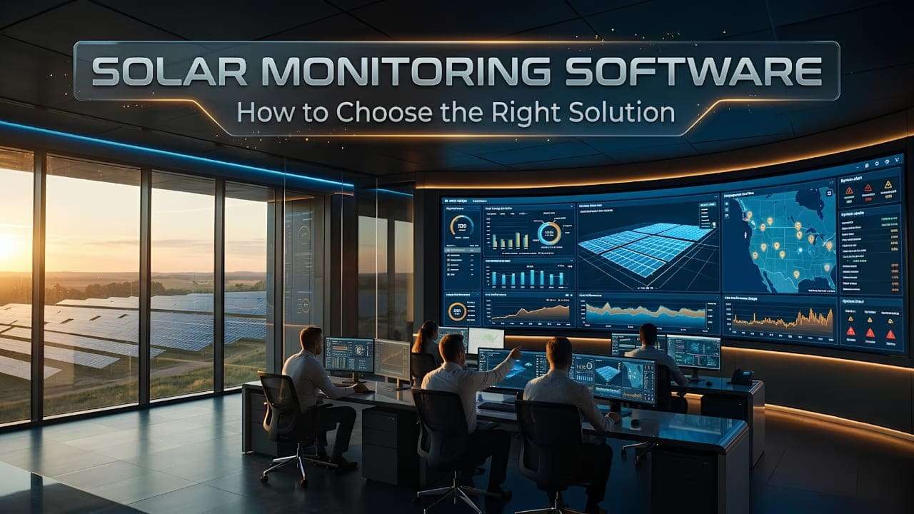 Solar Monitoring Software: How to Choose the Right Solution