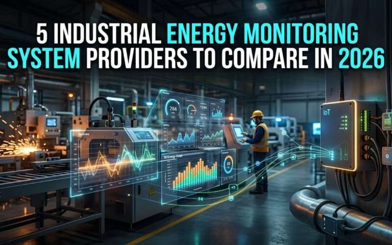 5 Industrial Energy Monitoring System Providers to Compare in 2026