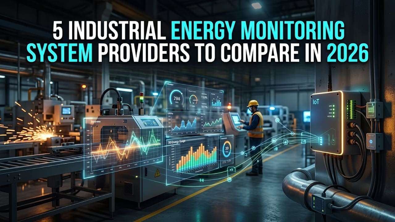 5 Industrial Energy Monitoring System Providers to Compare in 2026