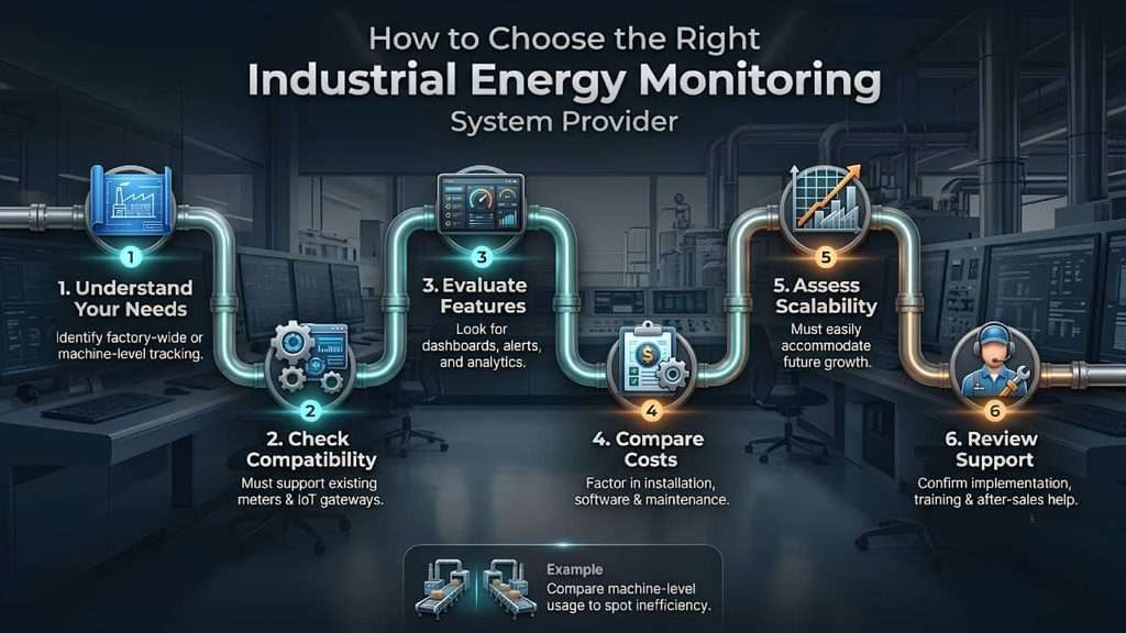 How to Choose the Right Industrial Energy Monitoring System Provider